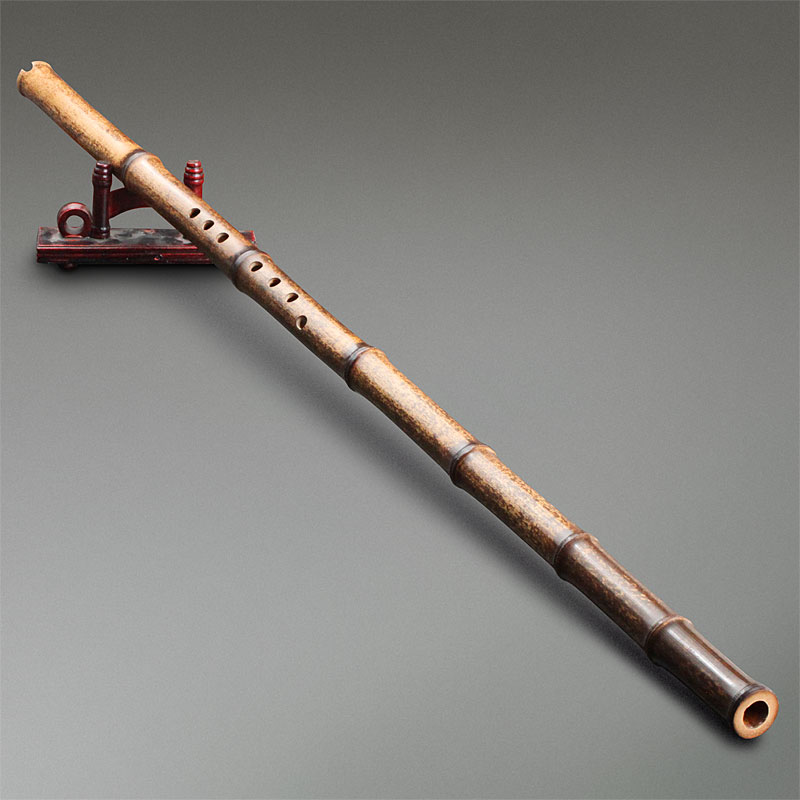 伶吟专业演奏一节紫竹洞箫乐器