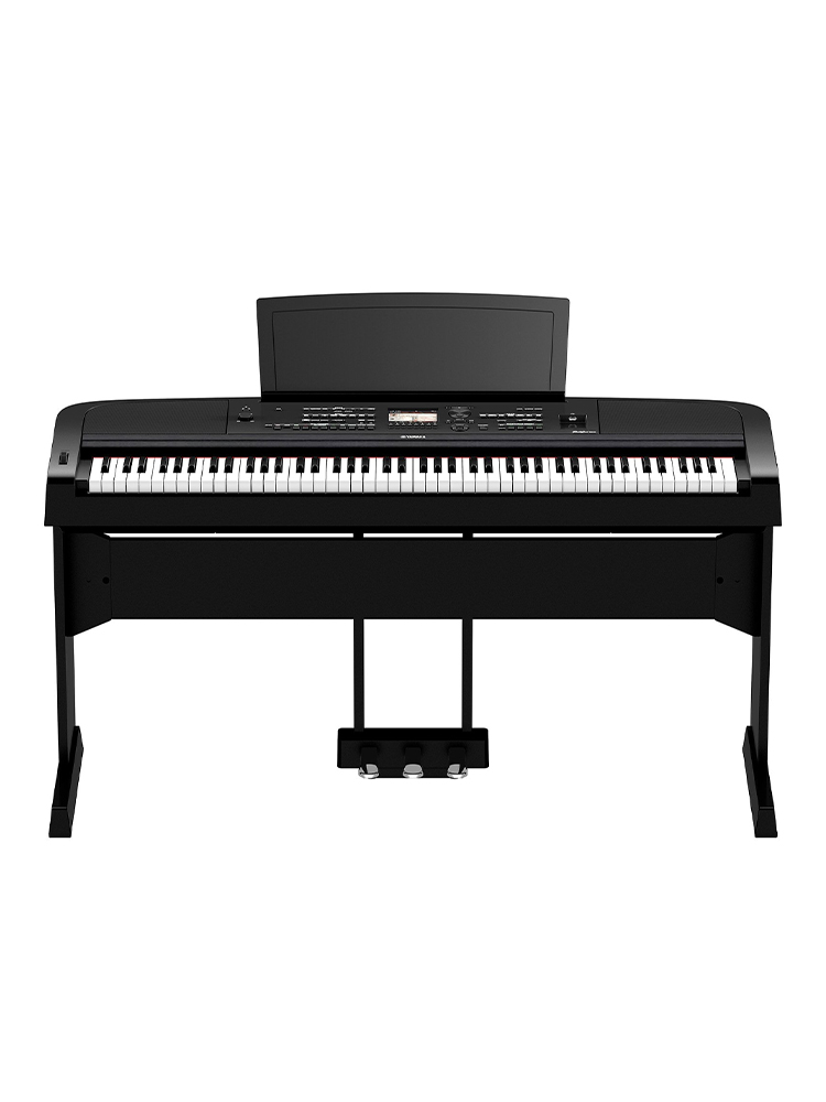 雅马哈DGX660电钢琴88键重锤专业成人家用舞台弹唱多功能琴DGX670