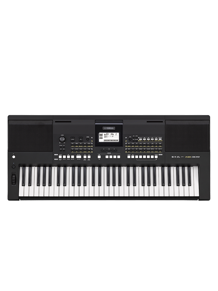 雅马哈电子琴KB309成年人初学者入门考级61键专业多功能家用乐器