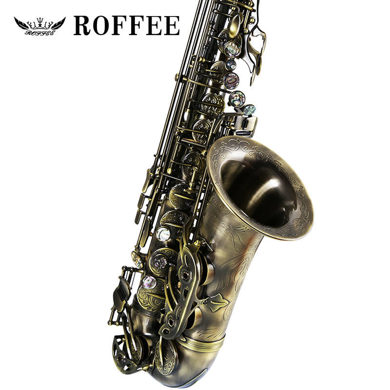 德国【ROFFEE】罗菲 萨克斯风C5乐器经典中音降E调白铜专业乐团演奏级萨克斯管大咖推荐 P23