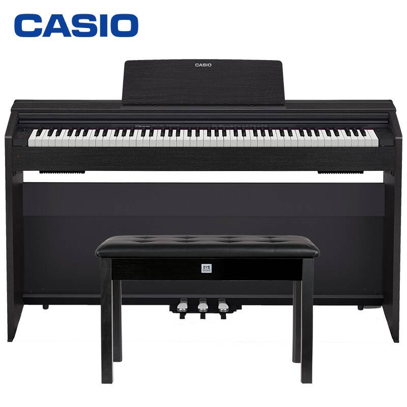 卡西欧CASIO成年人儿童88键重锤电钢琴